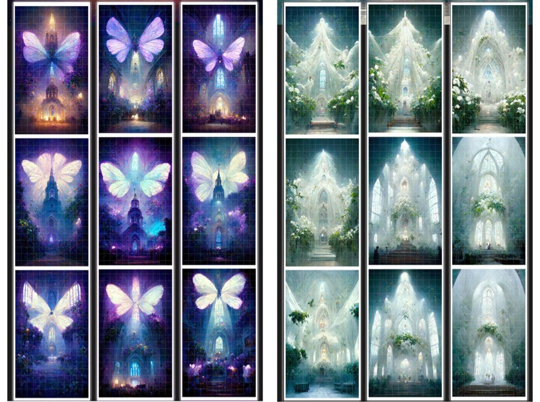 背景マステ マスキングテープ まとめ売り 切り売り 大容量 お試し おすそ分け