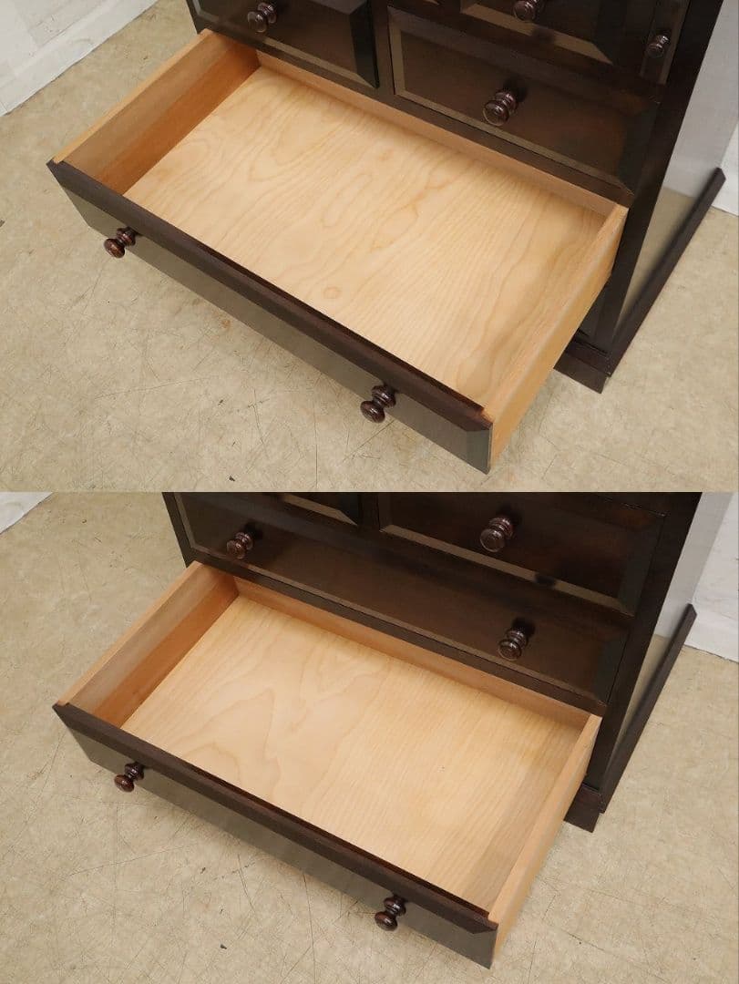 achibana【松本民芸家具】T型 ライティングビューローデスク机