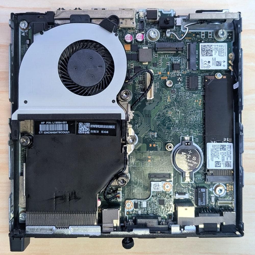 ミニPC HP EliteDesk800G4 i5 8th 250GB 8GB WiFi