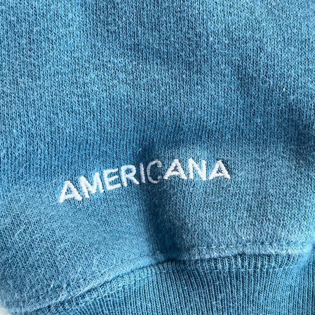 AMERICANA AMRCN ロゴスウェット　アパルトモン　フリー