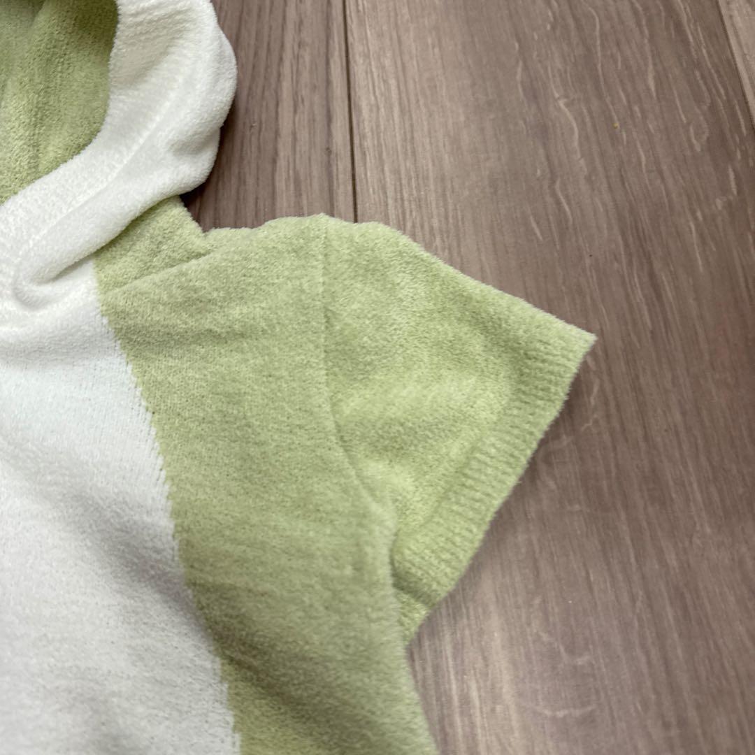 【美品】80 ジェラートピケ　ヨッシー　ロンパース　半袖