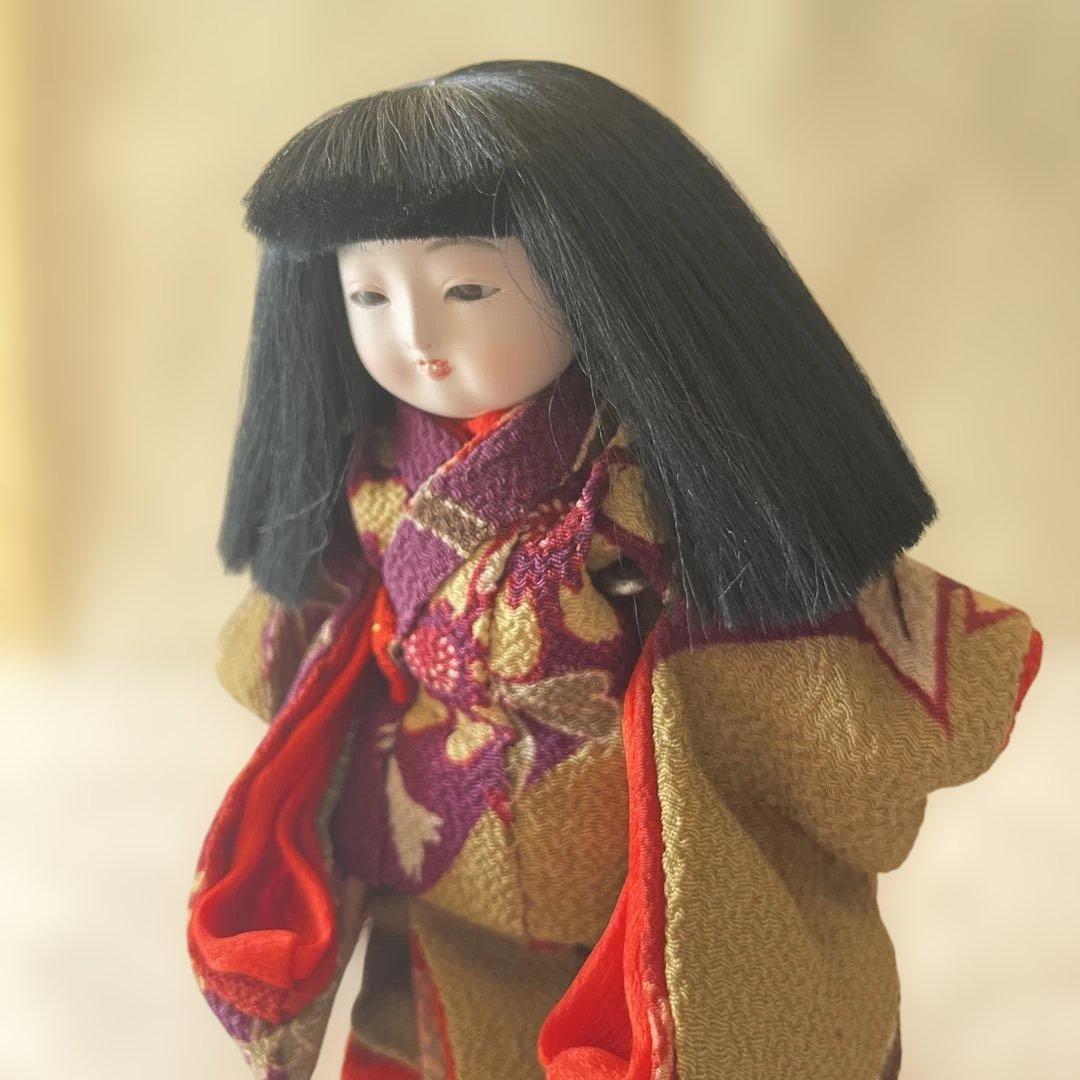 市松人形　野崎芳寿先生　初期　姫人形　作家　希少　着せ替え