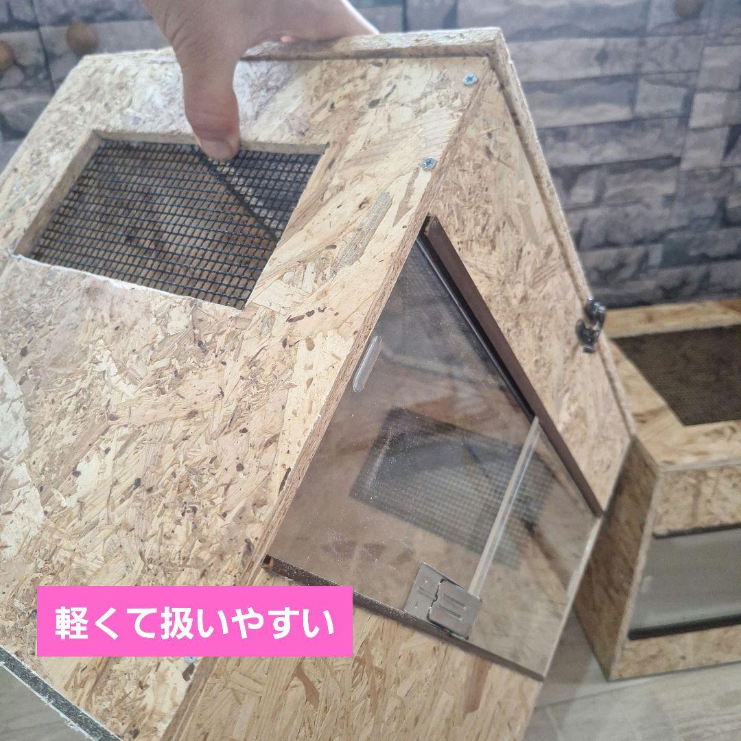 コスパ重視！OSB木製ケージ(未使用)③