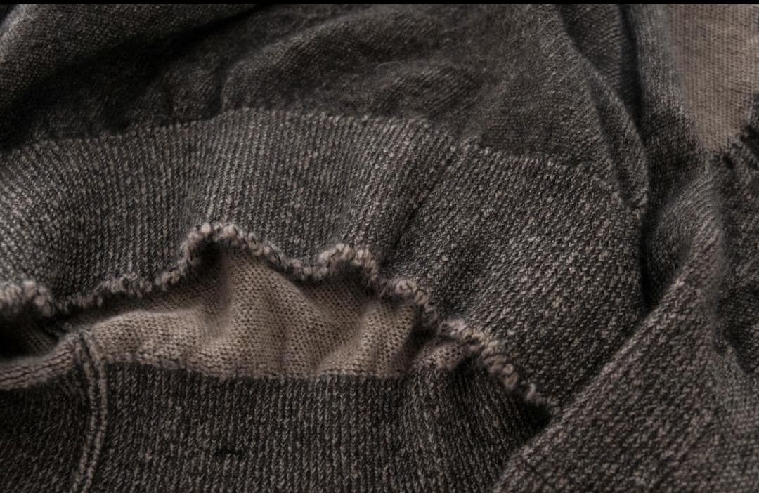 せ*い様 MAATEE&SONS ブラックアルパカ ひょっとこP/O SWEAT