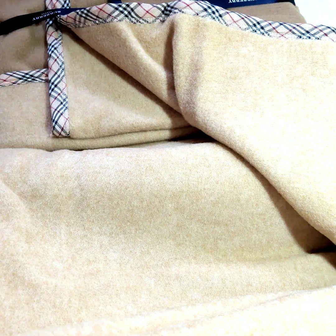 ✤未使用/希少✤【BURBERRY バーバリー】 　ウール毛布 　ノバチェック