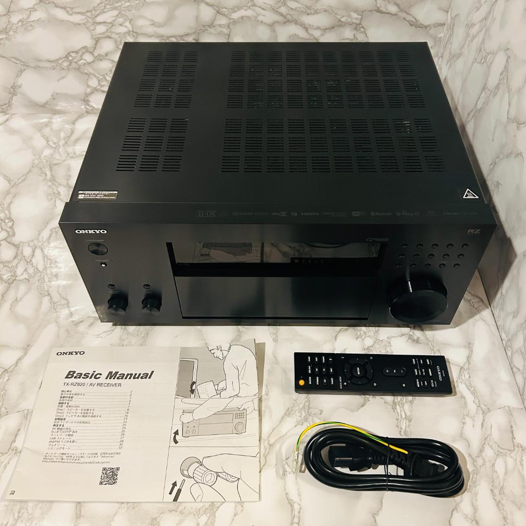 【美品】ONKYO AVレシーバー TX-RZ820 7.2ch対応