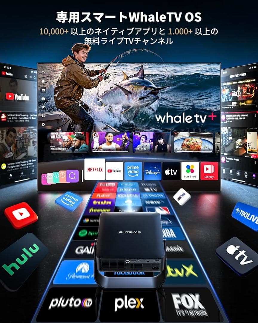 PUTRIMS S36 プロジェクター 本体