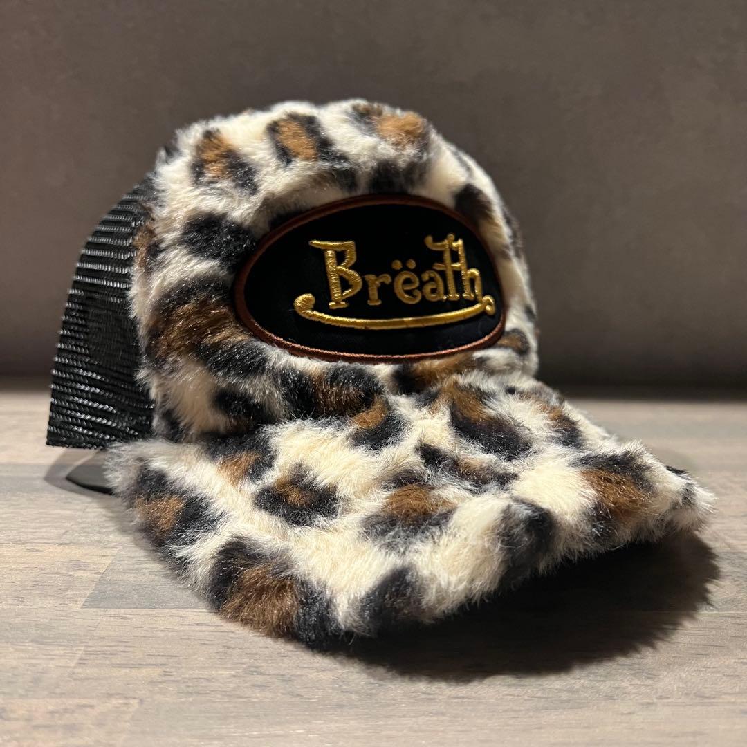 breath レオパードファーキャップ　nubian last nest