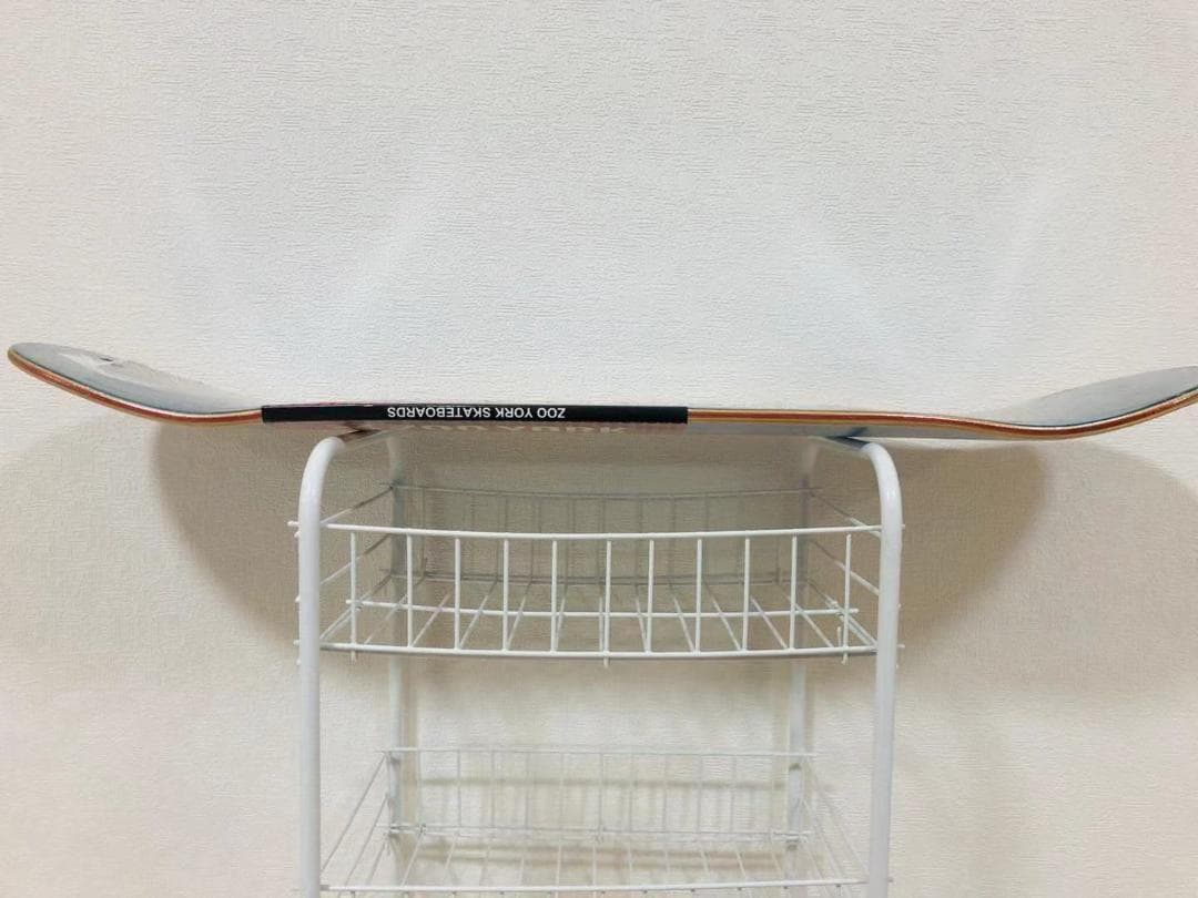 台湾製無地黒デッキテープ付き　ズーヨーク　ZOOYORK 8.0デッキ