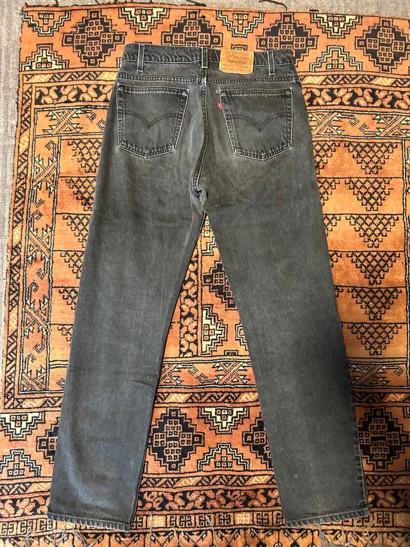 90s Levi’sリーバイス505 ブラック USA製 1996年9月製造