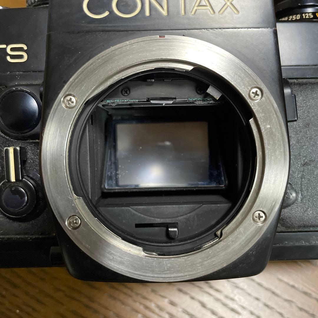 CONTAX RTS プラナーF1.7 50mm付き コンタックス レンズは傷少