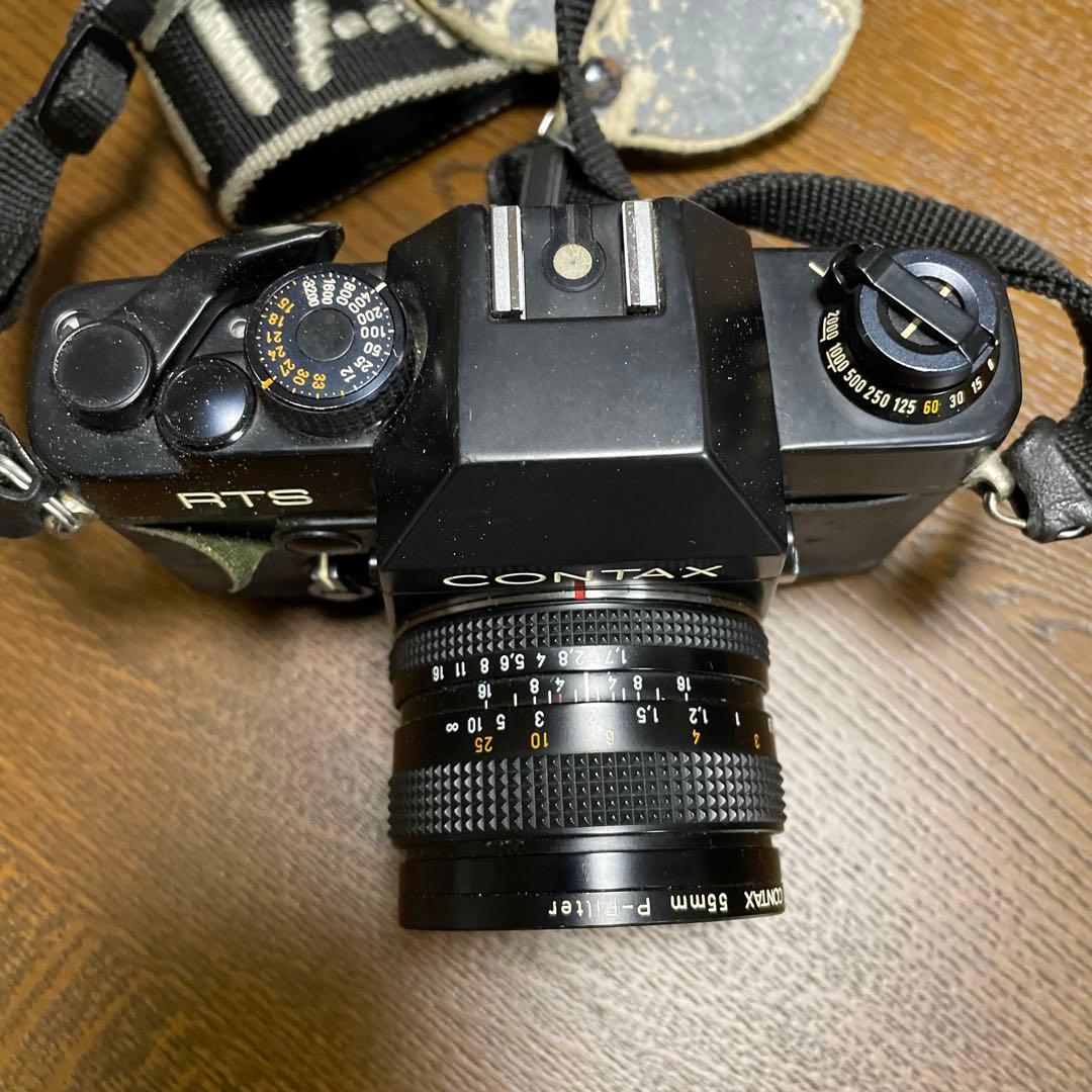 CONTAX RTS プラナーF1.7 50mm付き コンタックス レンズは傷少