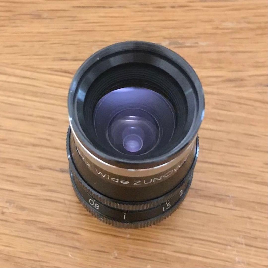 元箱付 Zunow 8mm CINE LENS Wide ZUNOW 6.5㎜
