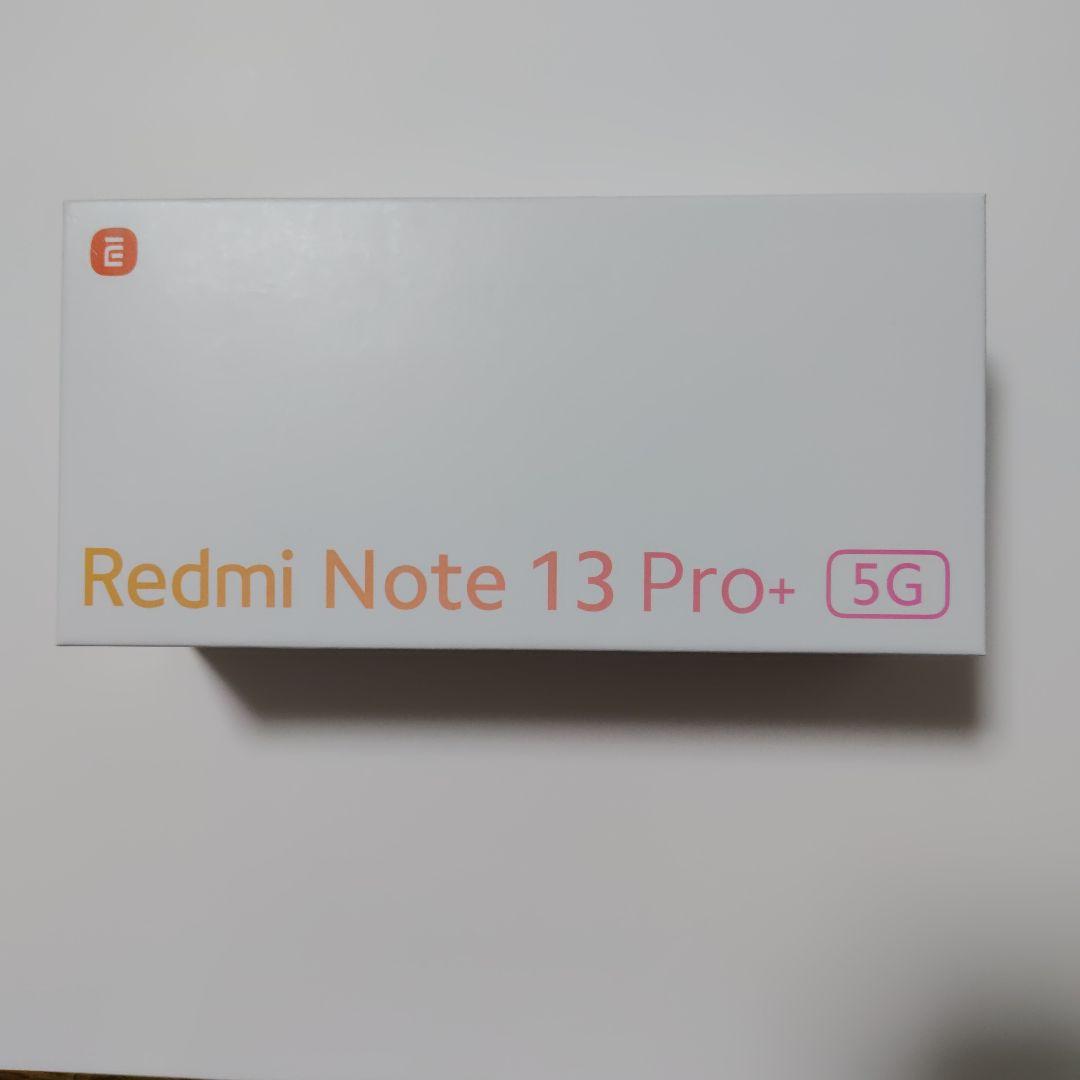 スマートフォン本体 Redmi Note 13 Pro+ 5G Moonlight White