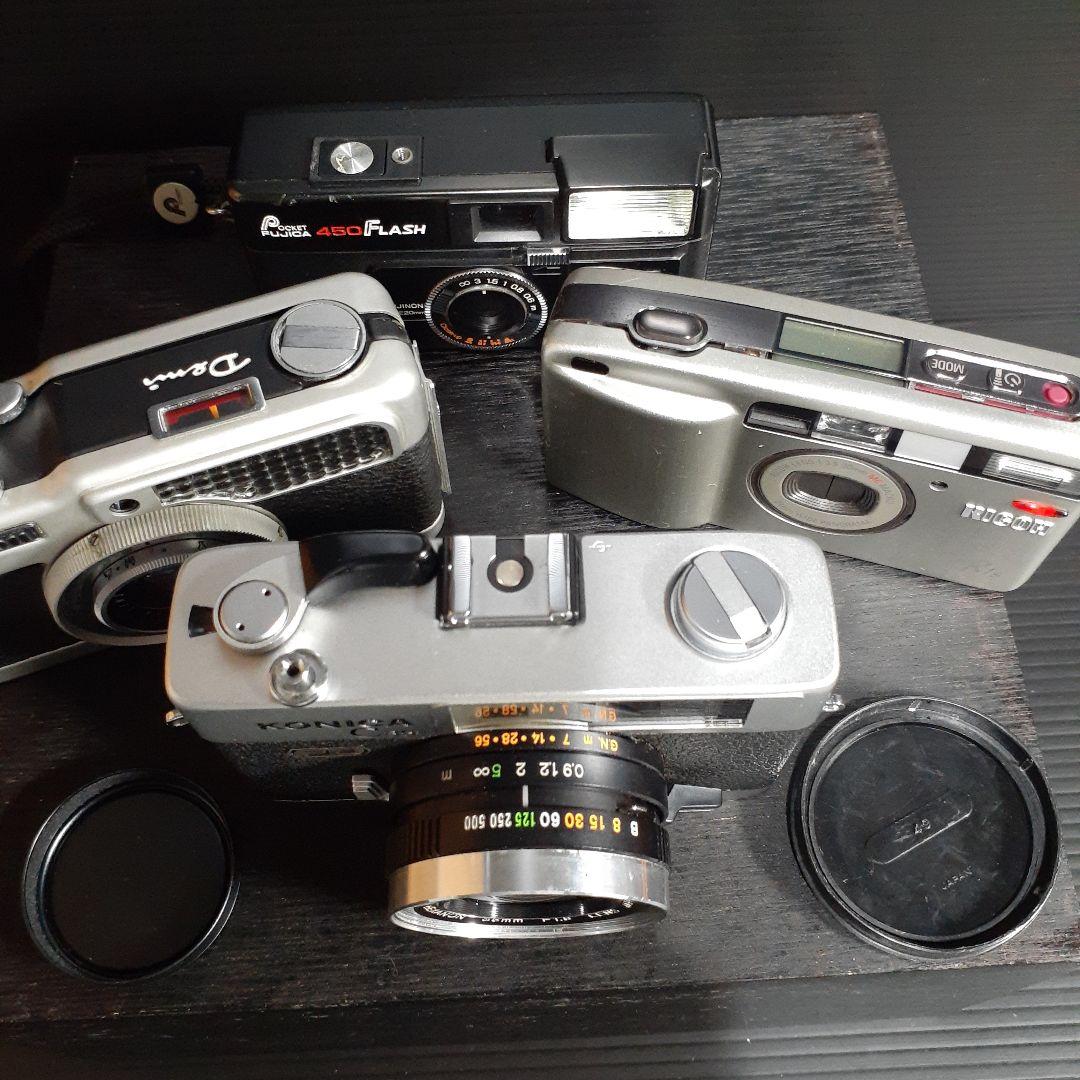 フィルムコンパクトカメラ　4機種セット