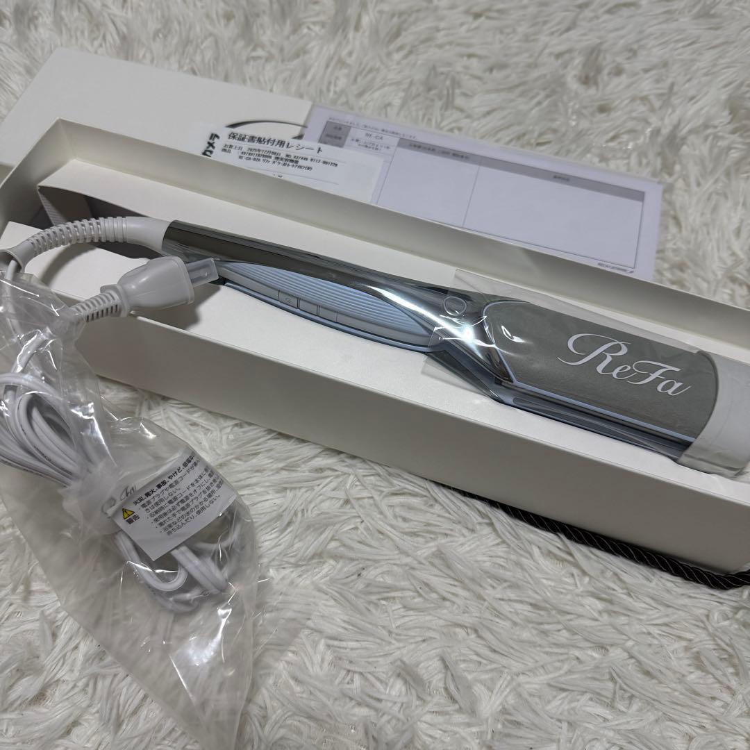 【新品同様】リファパワーストレートアイロンプロ　ホワイト
