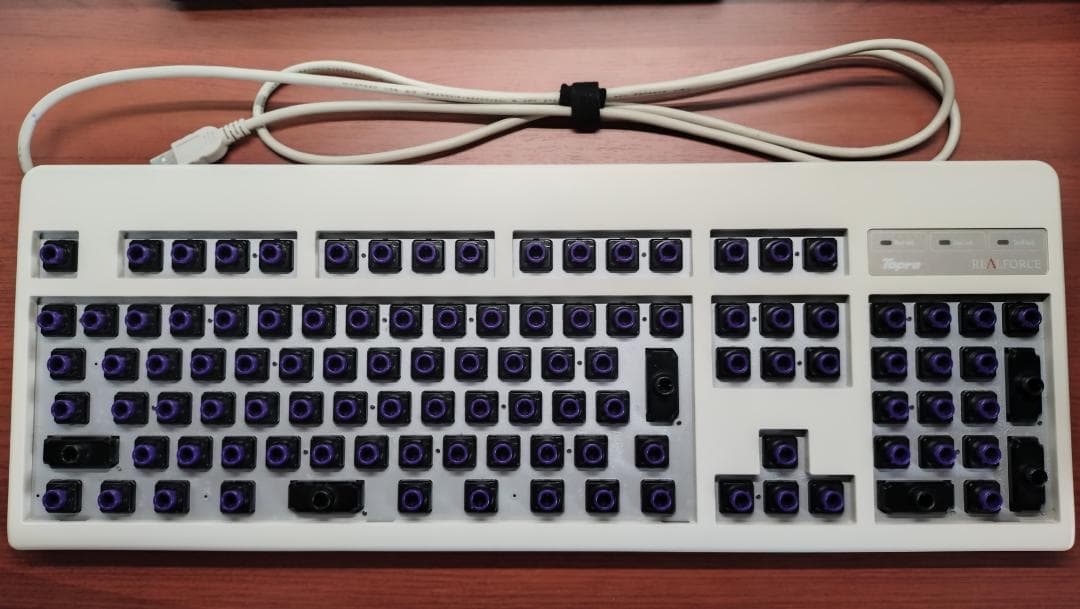 【動作確認済】Realforce108 UH-S SA010S 静音 日本語配列