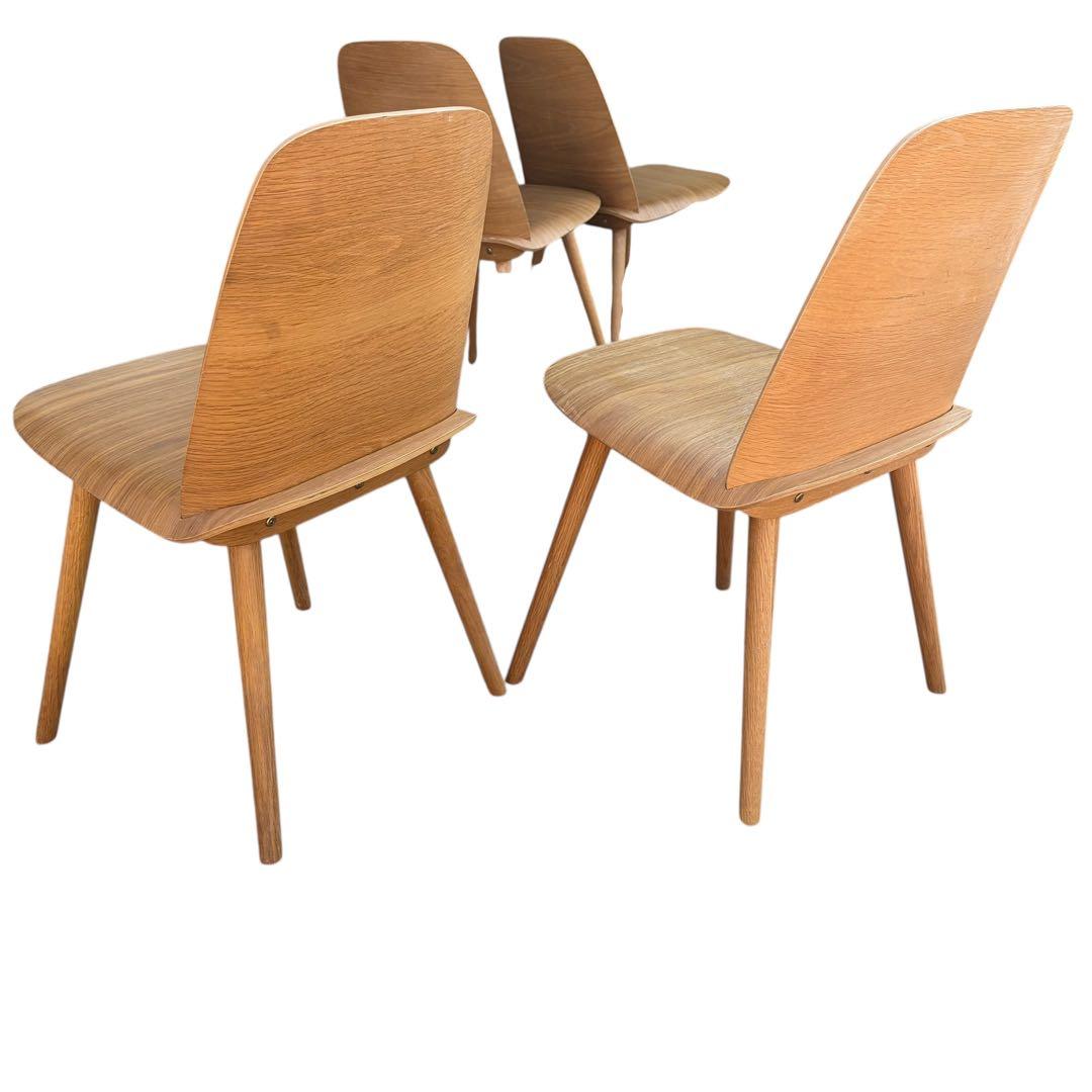 【美品】muuto ムート Nerd Chair ナードチェア オーク 2脚分②