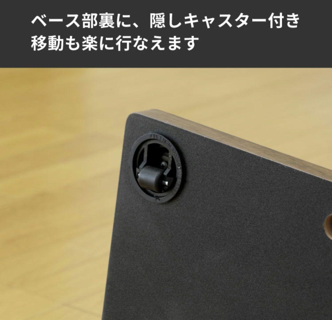 ハンガーラック付き　スタンドミラー