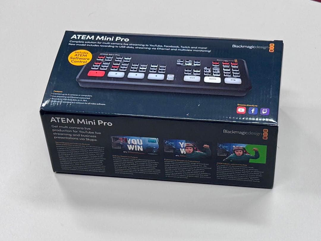 【値下げしました】ATEM Mini Pro 新品未開封・送料無料