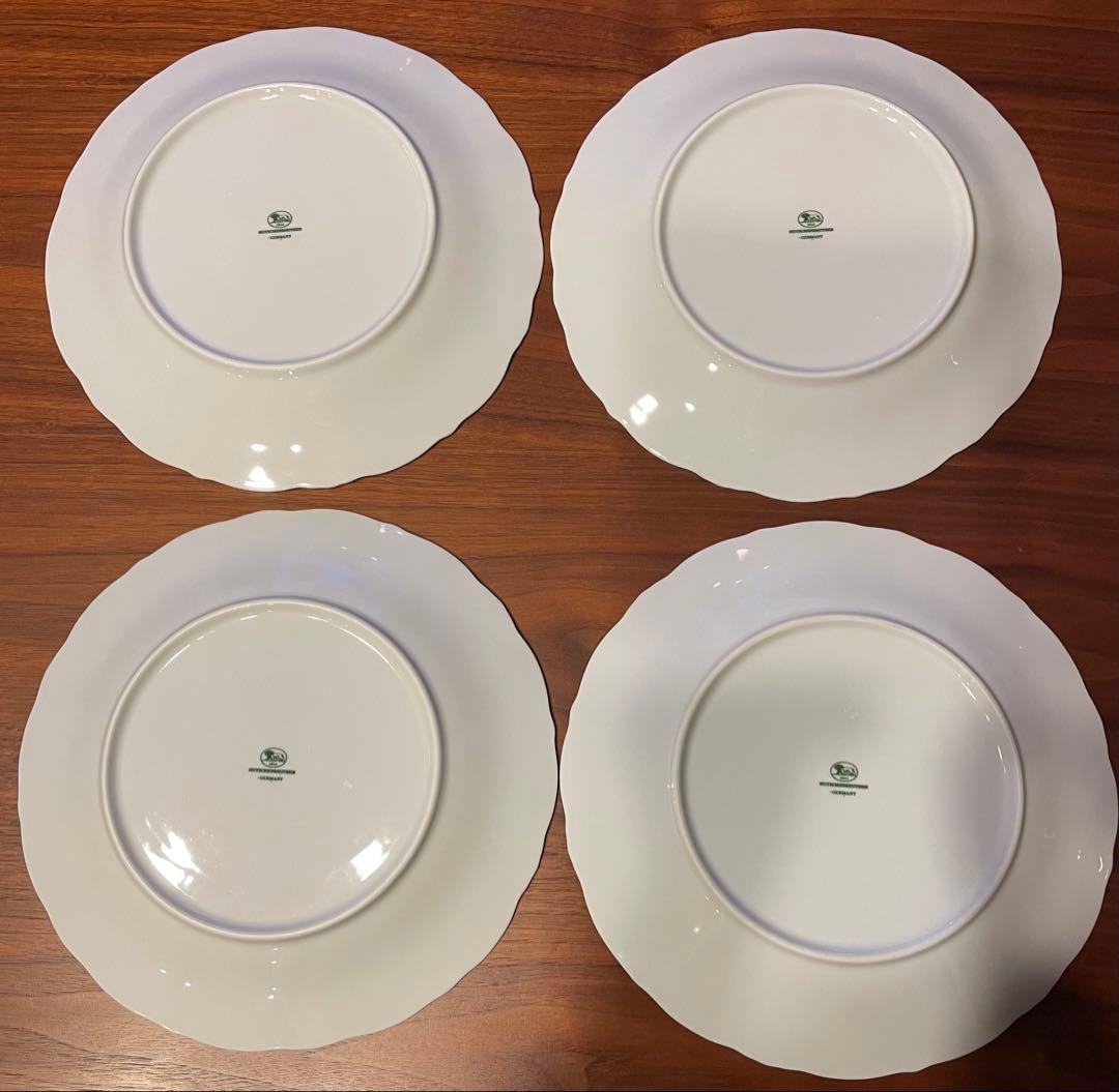 フッチェンロイター　プレート４枚セット