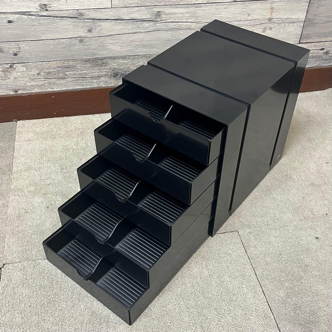 USM イノス ボックス 5段クローズ 色：graphiteblack （３）