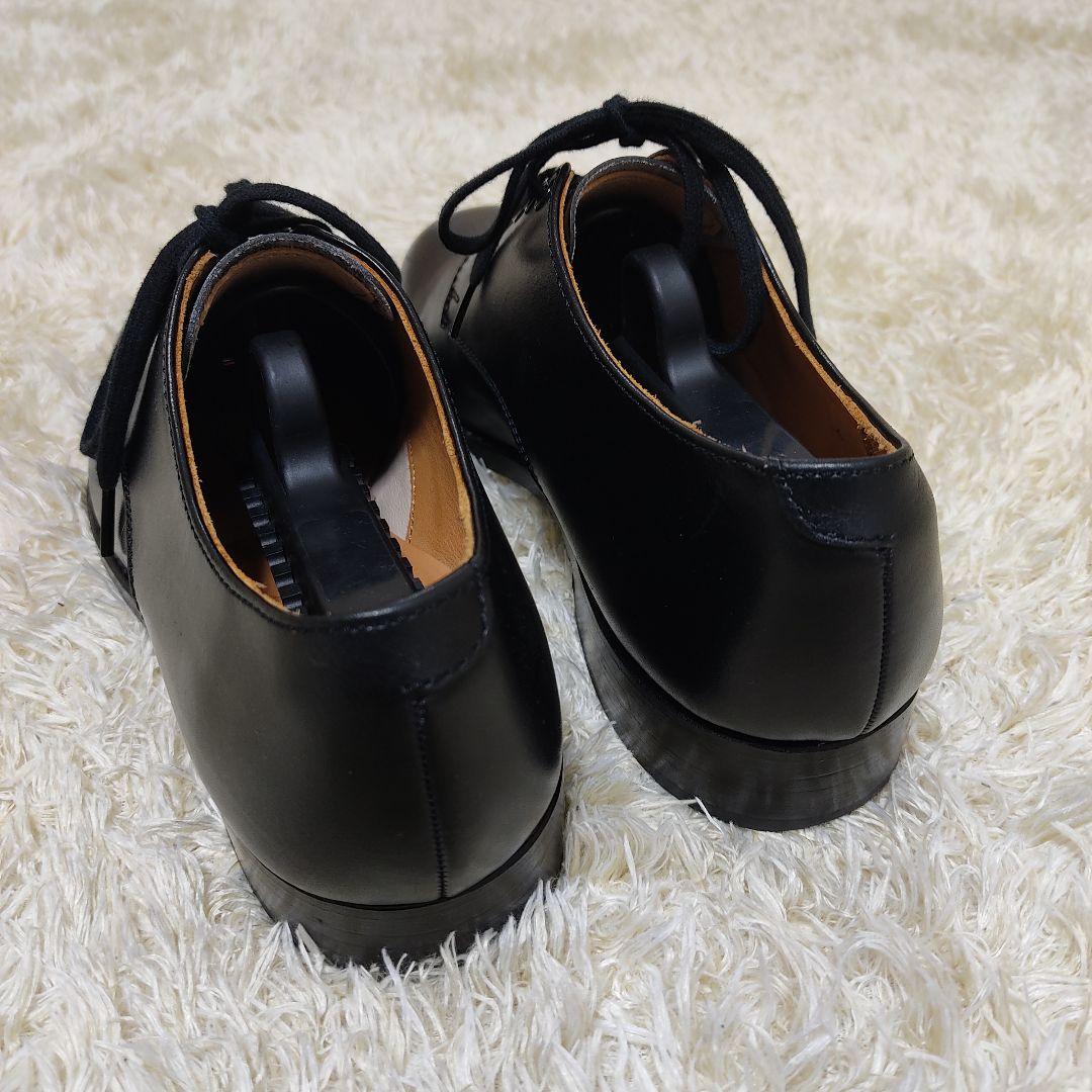 美品 マーガレットハウエル　レースアップシューズ 本革 22.5 ブラック