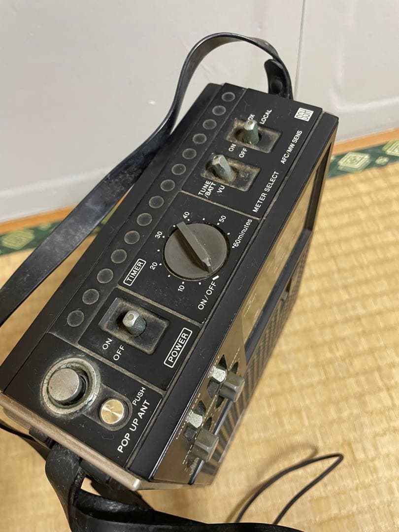 SONY ICF-5500ラジオ受信機 ACアダプター付