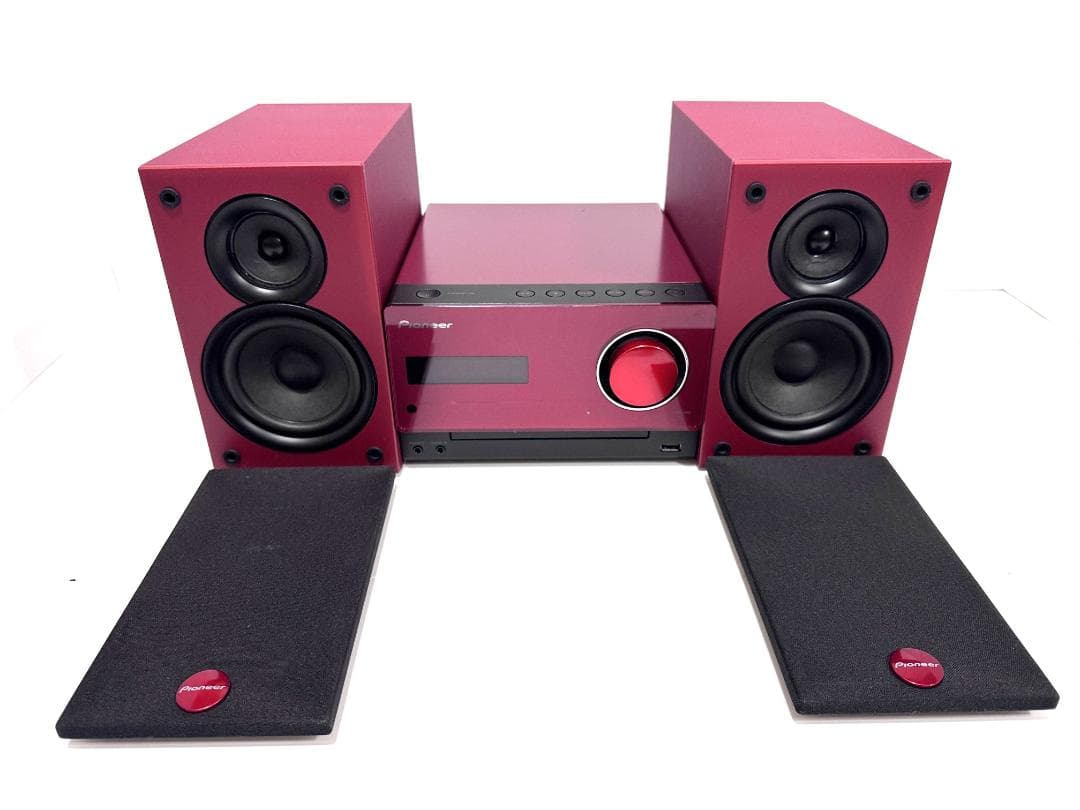 YAMA Pioneer X-CM32BT-R ミニコンポ