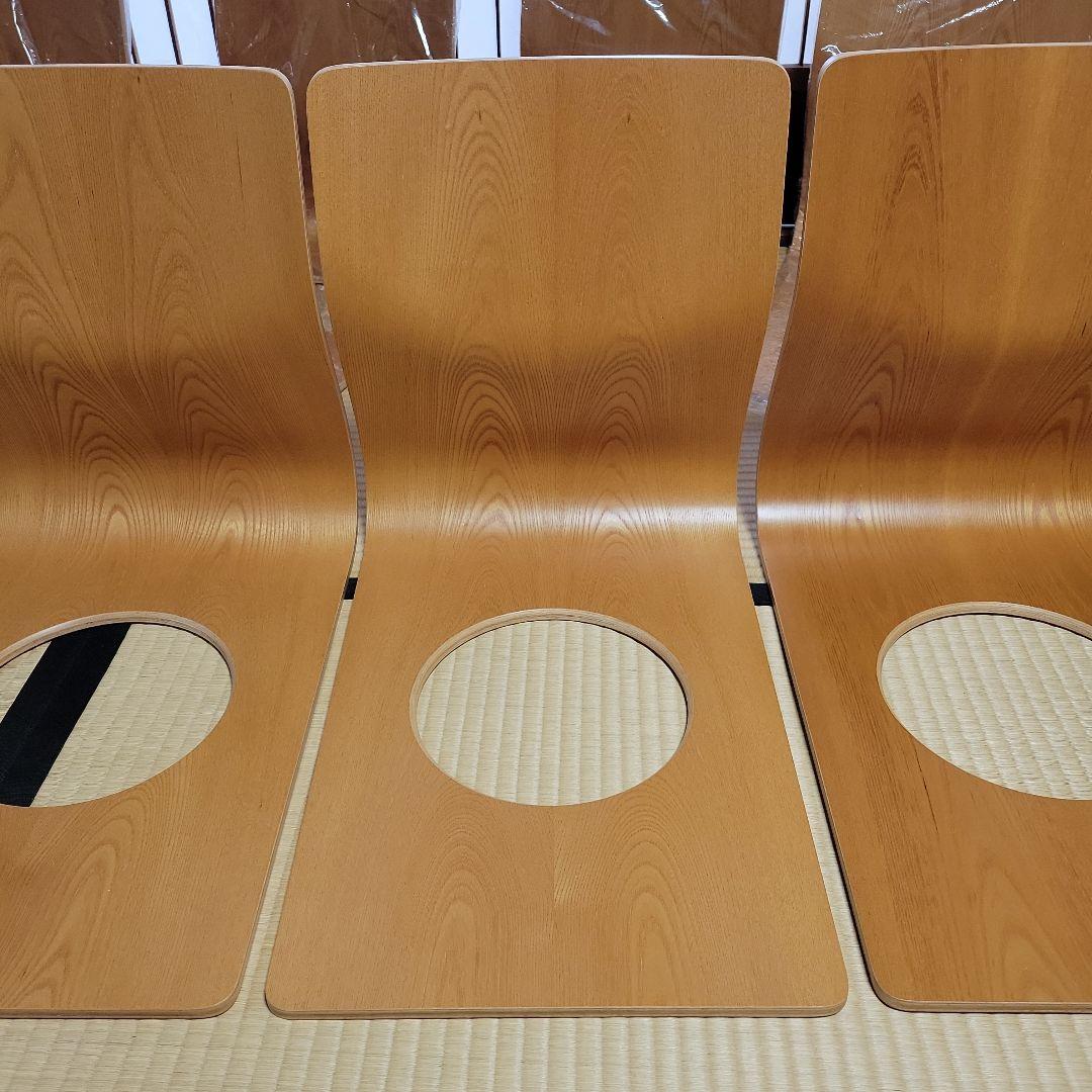 天童木工 木製座椅子 3脚セット