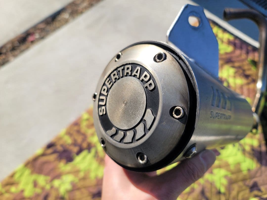 エイプ AC16 スーパートラップマフラー Super Trapp APE