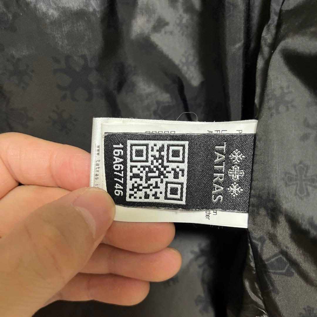 【定価154,000円】TATRAS 高級Rline ダウンジャケット　カモ柄