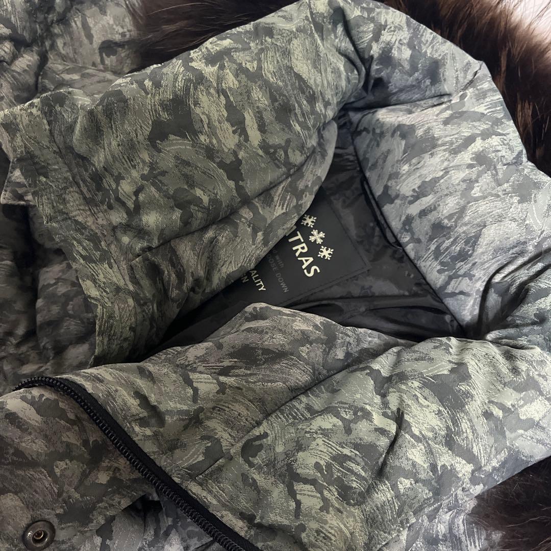 【定価154,000円】TATRAS 高級Rline ダウンジャケット　カモ柄