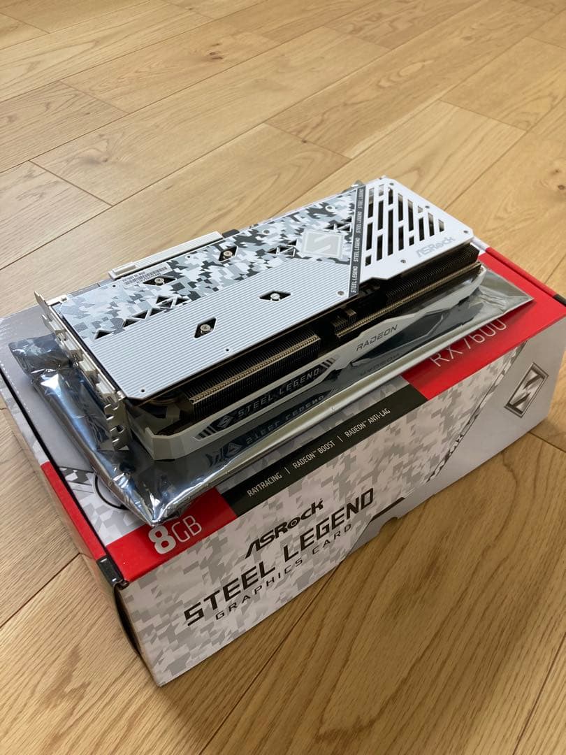 グラフィックボード・グラボ・ビデオカード ASRock Steel Legend RX7600 8GB