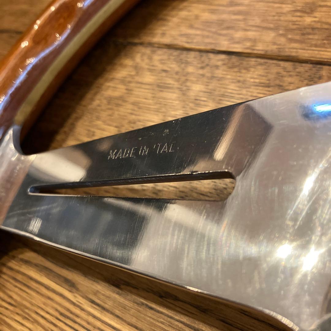 ナルディ　ウッドステアリング　サイドスポーク　36パイ