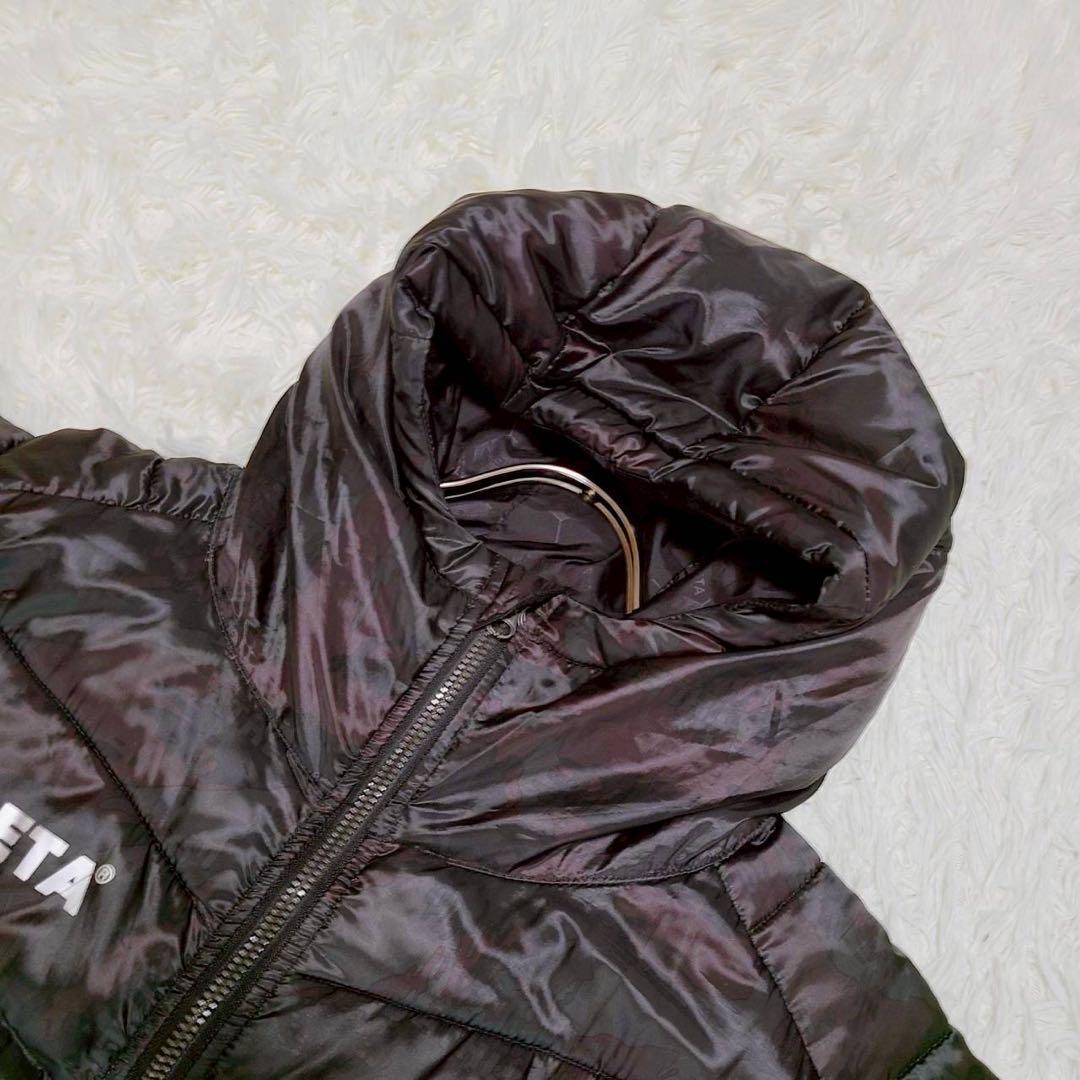 美品 【アスレタ】 ベンチコート フェイクダウン （L） 迷彩柄 サッカー防寒