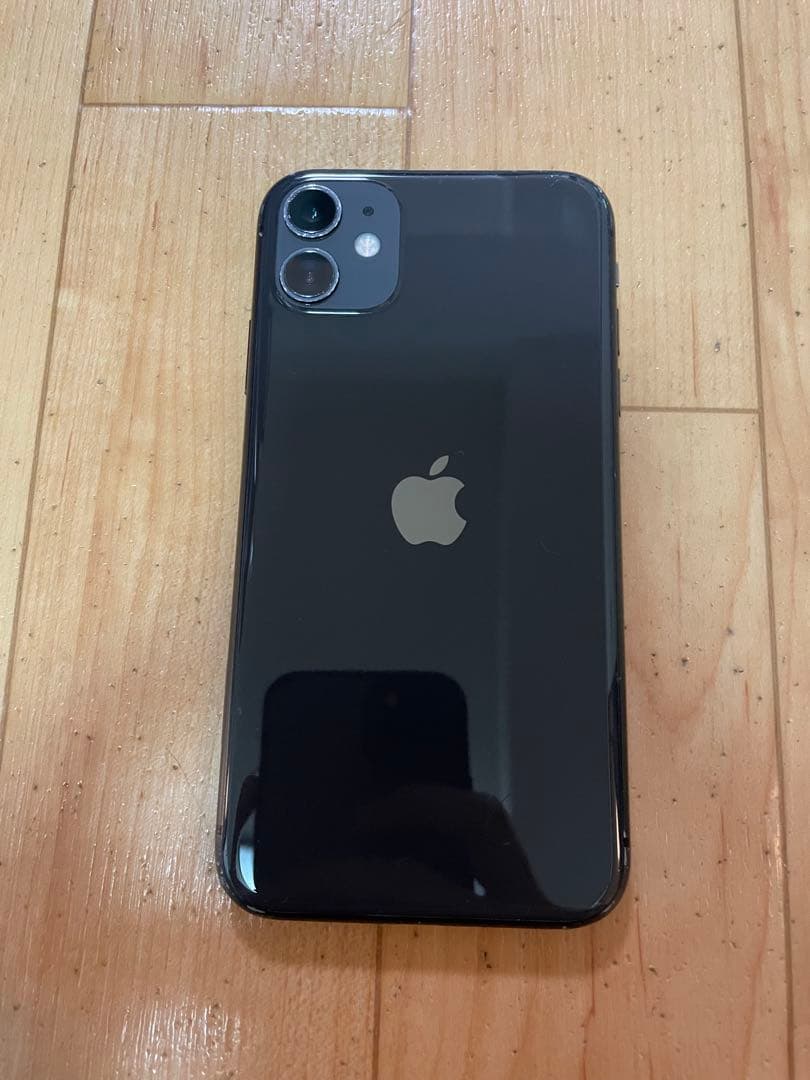 ジャンク品 Apple iPhone 11 ブラック 本体 256GB