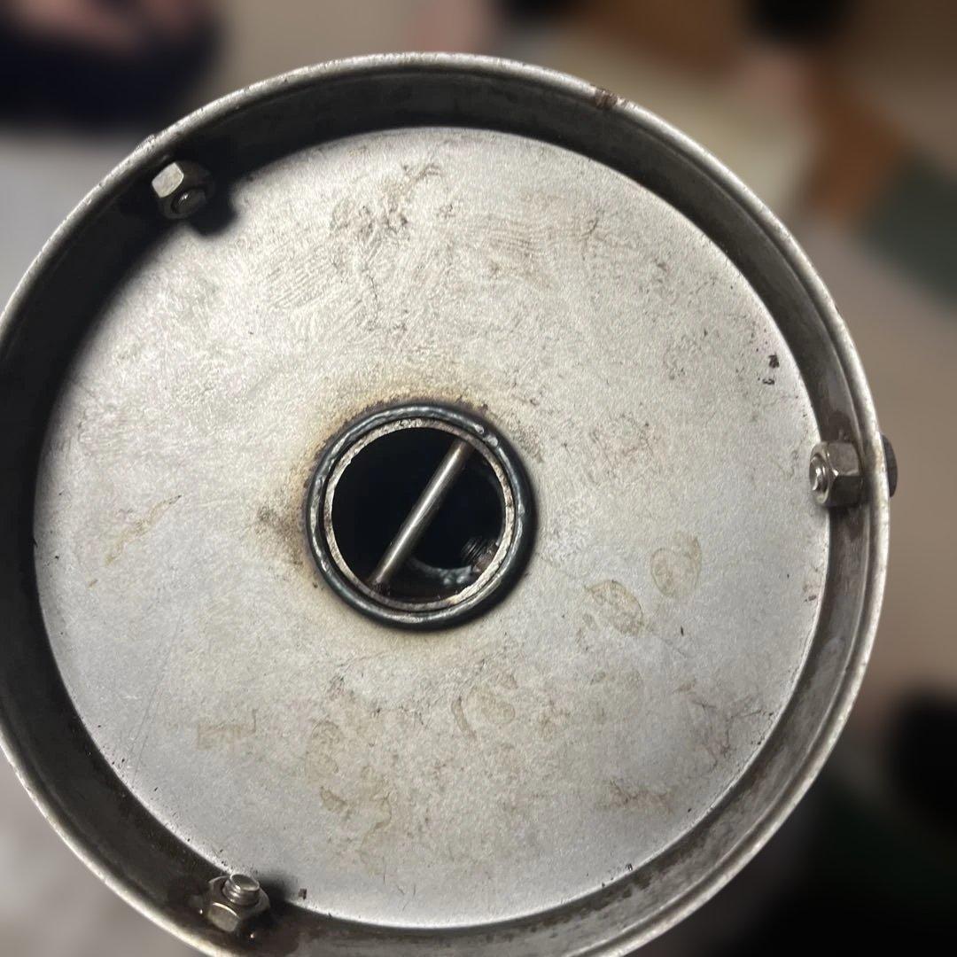 gt380 城北ムラカミタイプメガホンマフラー　140π 無地タイプ