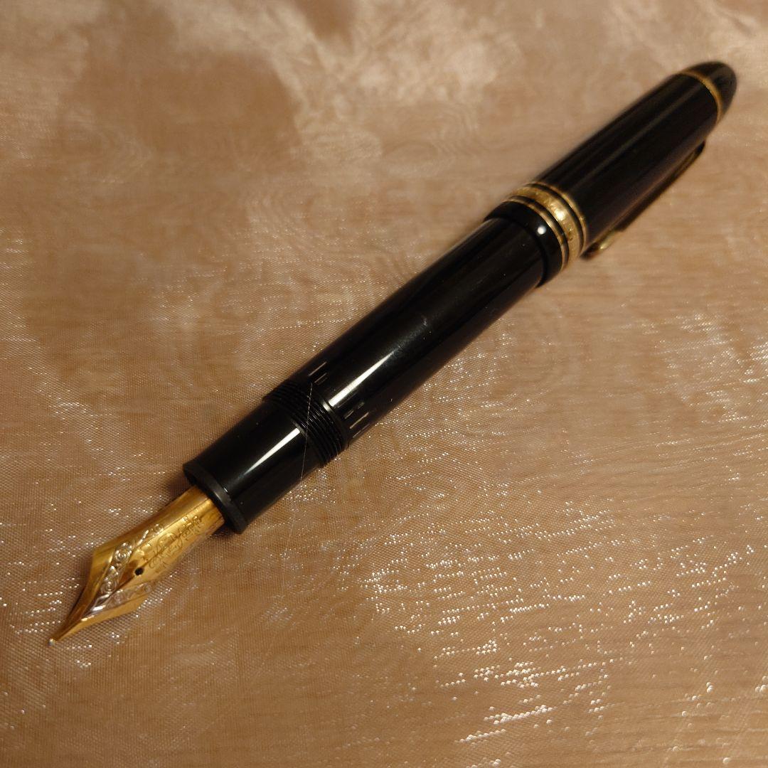 MONTBLANC モンブラン マイスターシュトュック 万年筆/18c