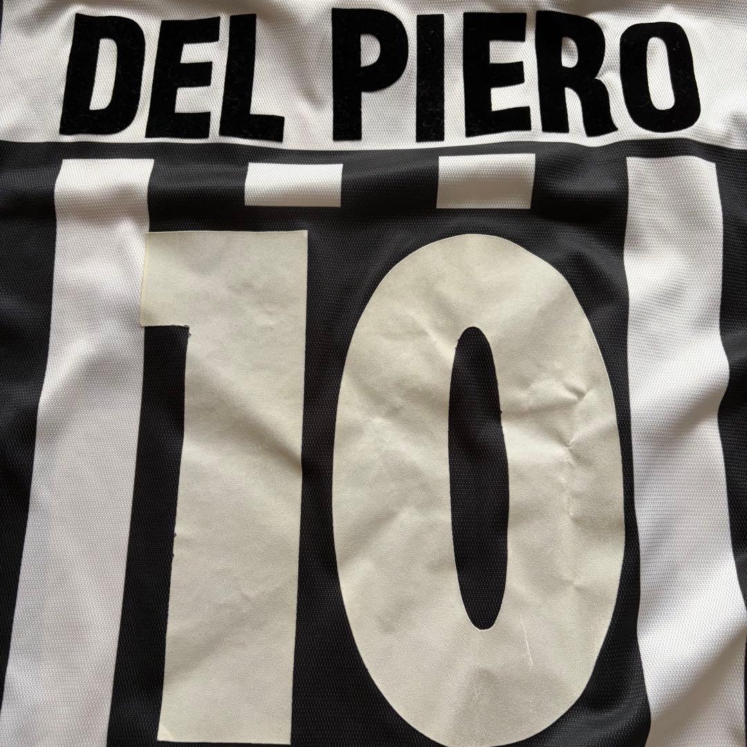 美品 Lotto ユヴェントス ユニフォーム 01-02 ホーム デルピエロ Ｌ