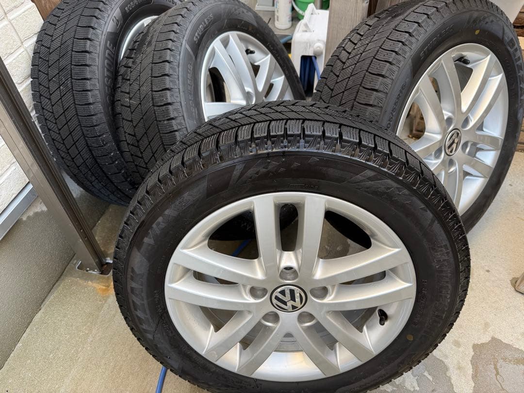 16インチ ホイールセット ブリヂストン Blizzak VRX3