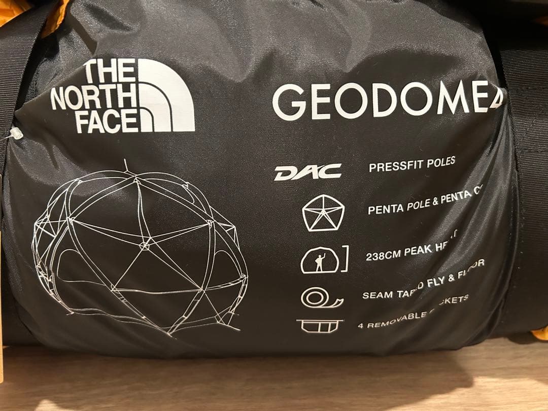 新品未使用3点セット　ノースフェイスGEODOME4 、スタープ5、専用マット