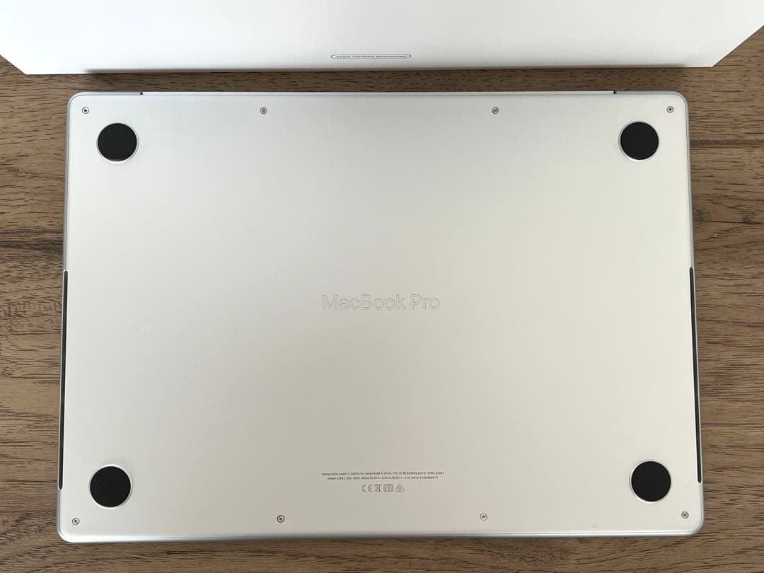 【美品】MacBook Pro 14-inch 2021 M1/16GB/1TB