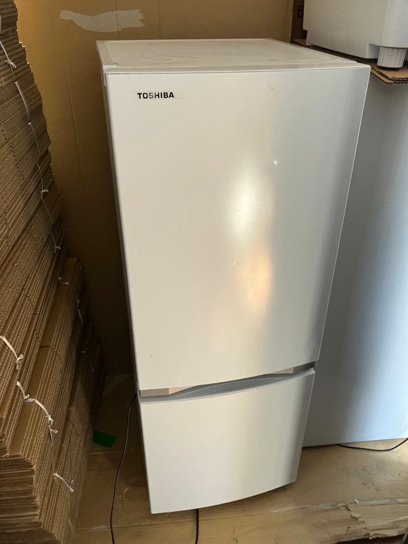 【送料込】TOSHIBA 冷蔵庫・洗濯機セット