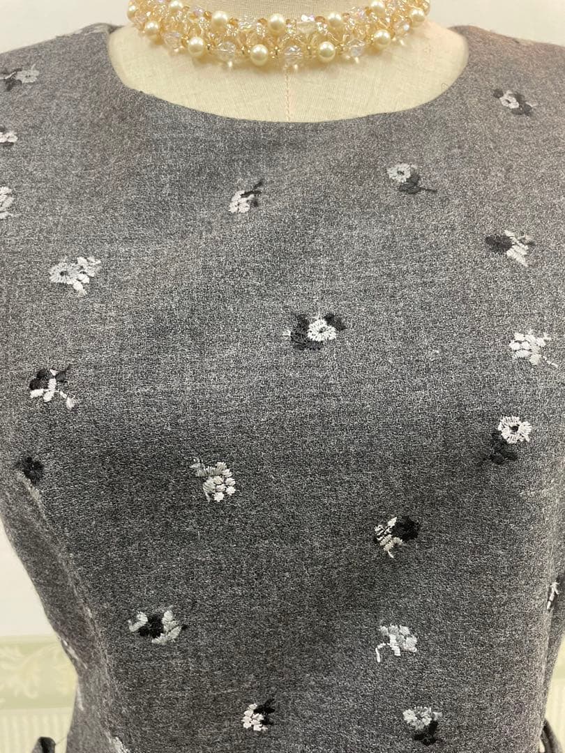 ❣️週末限定セール❣️極美品❣️エムズグレイシーワンピース40 入学式などに❣️