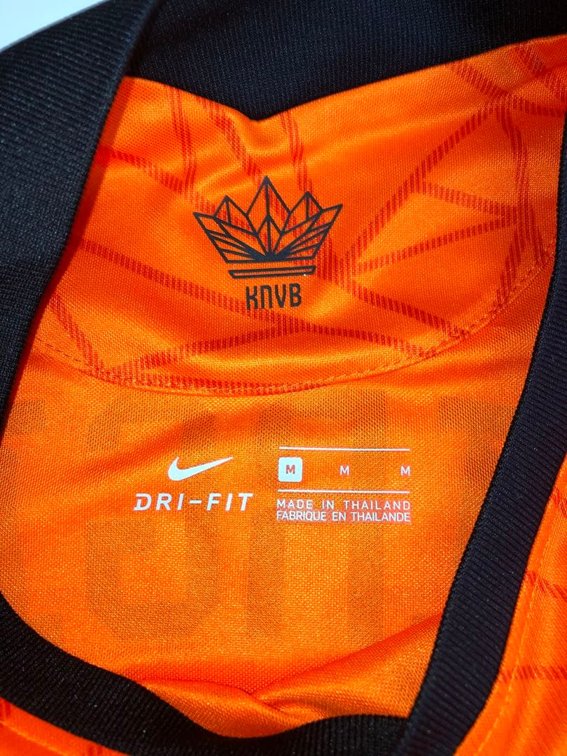 オランダ代表　ユニフォーム　ファンダイク　インポートM