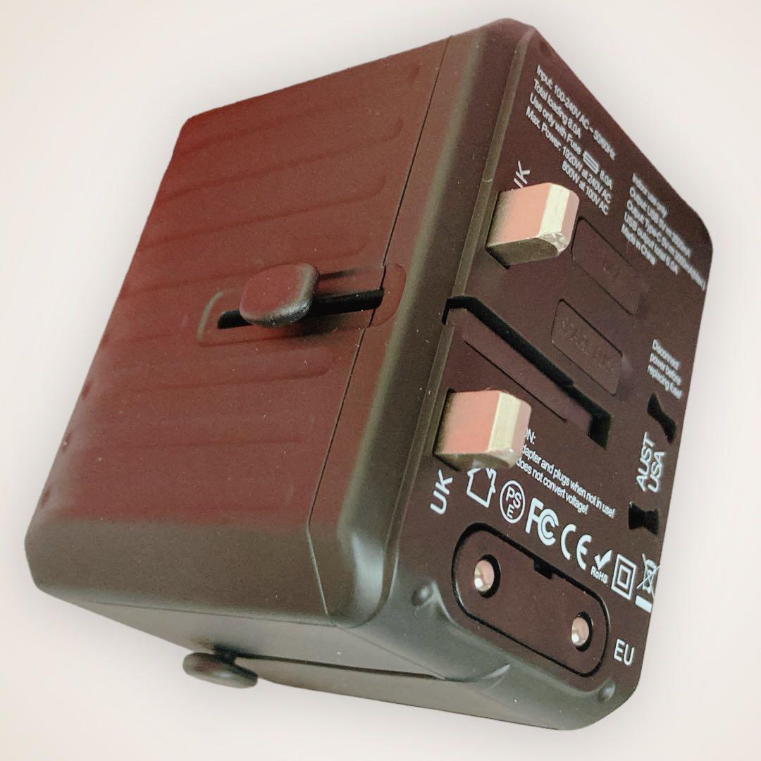 海外変換プラグ 海外コンセント PD高速充電 全世界汎用 海外旅行用