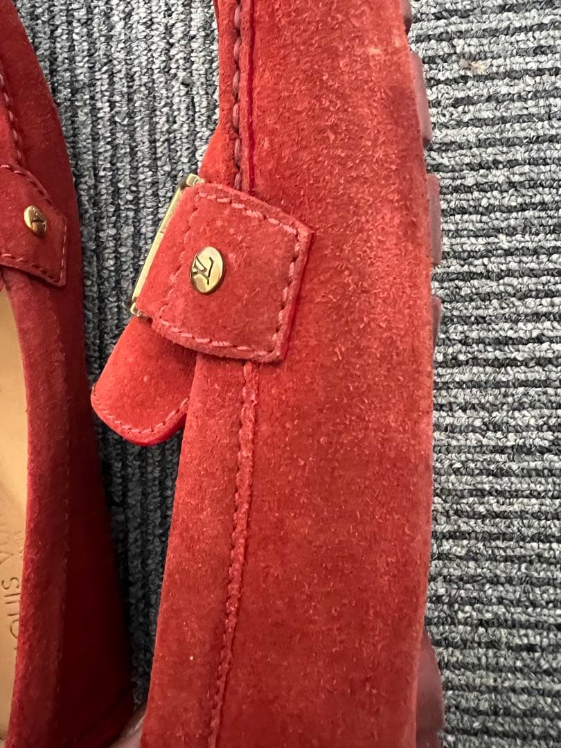 LOUIS VUITTON スウェード シューズ　※カビあり
