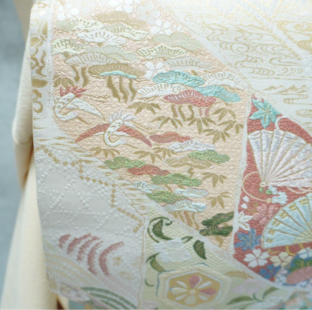 るんじゅ⭐︎訪問着フルセット　滝泰　正絹263 お宮参り