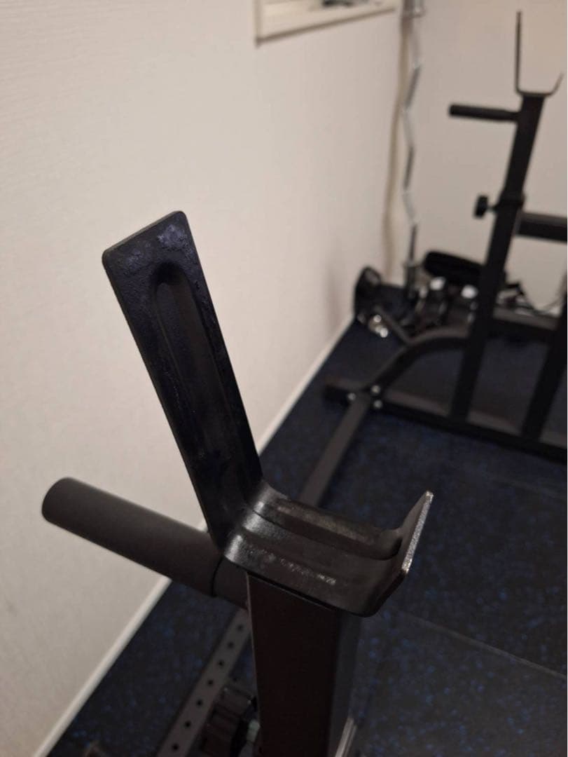 バーベルラック 調整可能 ブラック